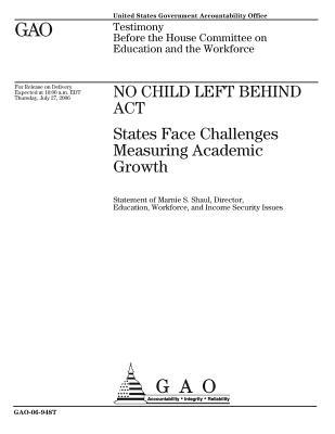 No Child Left Behind ACT: States Face Challenges Measuring Academic Growth