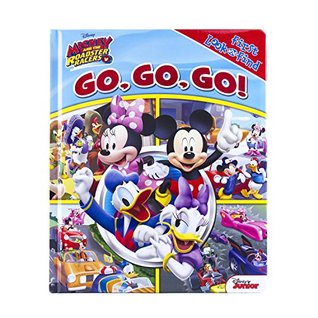 Go, Go, Go! First Look and Find (Disney - Mickey and the Roadster Racers)