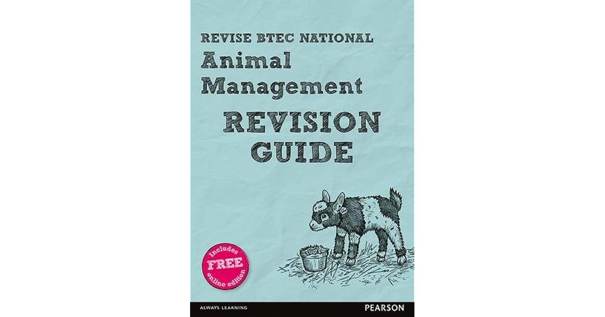 Revise BTEC National Animal Management Revision Guide (with free