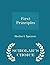 First Principles