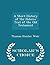 A Short History of the Hebrew Text of the Old Testament - Sch... by Thomas Hunter Weir