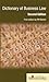 Dictionary Of Business Law