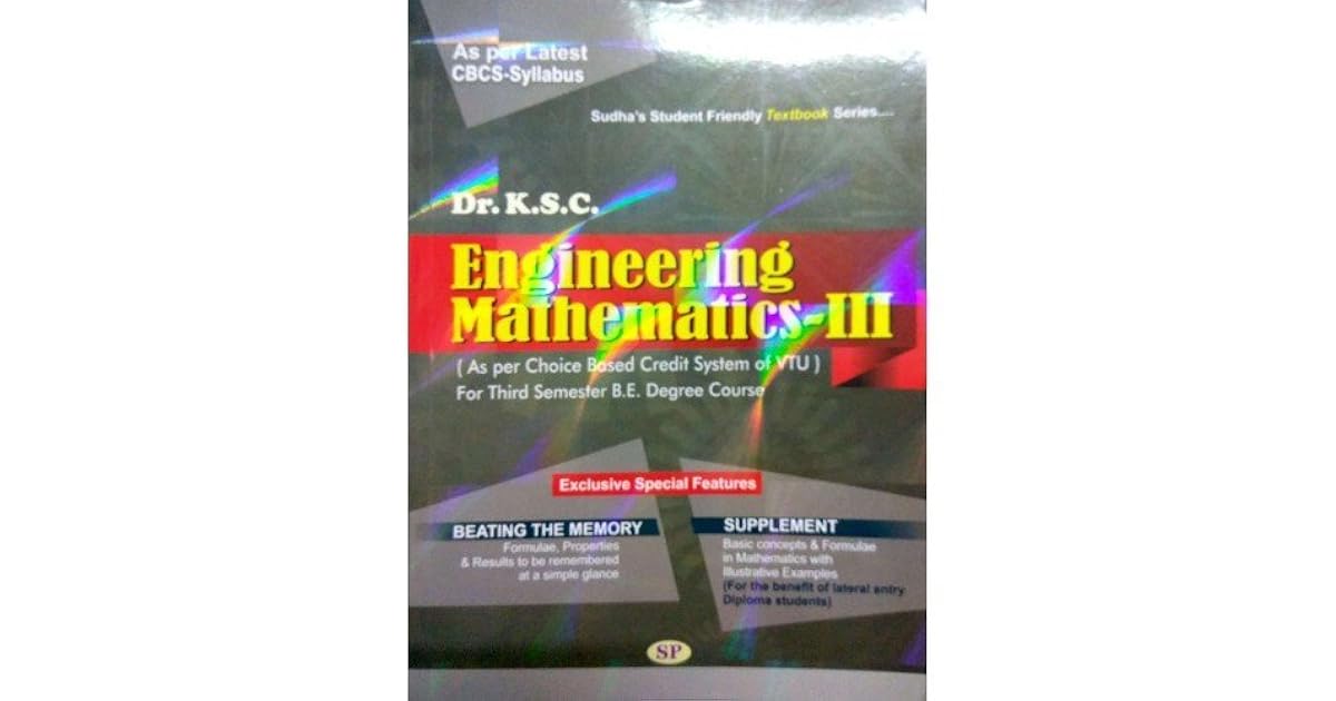 engineering mathematics 3 by K.S.C.