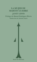 Portada de La mujer de Martin Guerre, de Janet Lewis