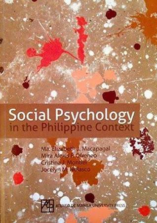 Social Psychology in the Philippine Context (Unknown Binding)