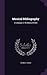 Musical Bibliography: A Cat...