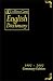 Collins Gem English Dictionary (1902-2002 Centenary Edition)