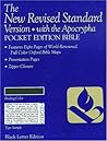 The New Revised Standard Version with Apocrypha Pocket Edition Bible