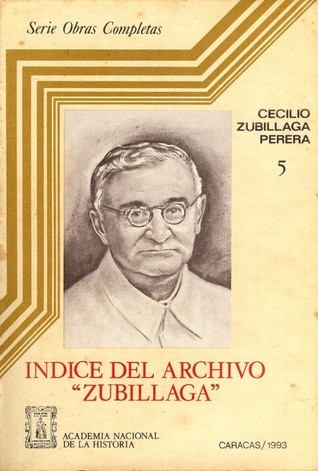 Indice del archivo Zubillaga
