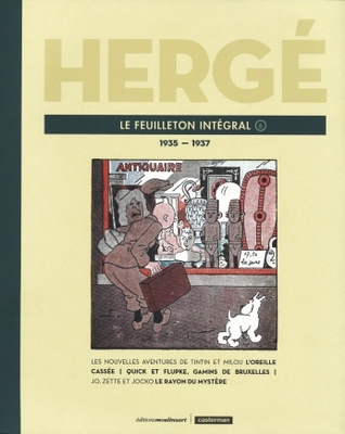 Hergé - Le Feuilleton Intégral, T.06: 1935-1937 (Over-Sized Hardcover)