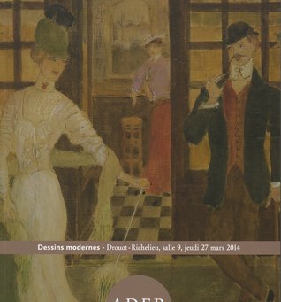 Catalogue de vente Dessins, huiles, gouaches, lithos, aquarelles ... dont George Bottini, Georges Lepape, René Gruau, Marcel Gromaire, Christian Bérard