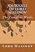 Journals of Lord Malinov by Lord Malinov