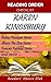 Reading order checklist: Karen Kingsbury - Series read order: Redemption Series, Firstborn Series, Sunrise Series and more!