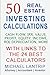 50 Real Estate Investing Calculations: Cash Flow, IRR, Value, Profit, Equity, Income, ROI, Depreciation, More
