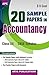 20 Sample papers in Accountancy Class- XII by D.K. Goel