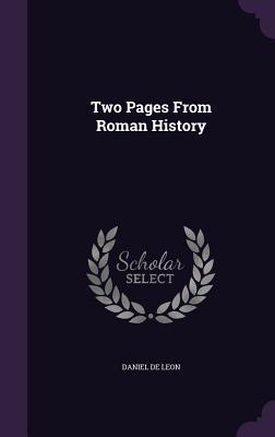 Two Pages From Roman History (Hardcover)