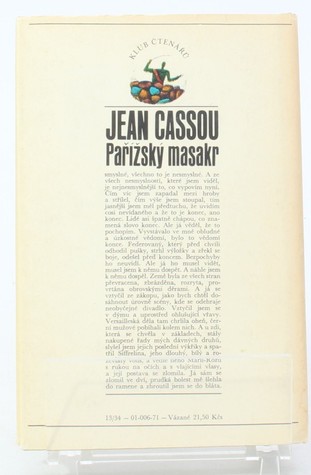 Pařížský masakr (Hardcover)