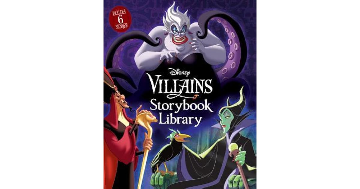Disney Villains Storybook Library by Walt Disney Company