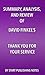 Summary, Analysis, and Review of David Finkel’s Thank You for Your Service