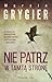Nie patrz w tamtą stronę (Komisarz Walter, #1)