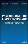 Psychologie de l'apprentissage : Termes et concepts
