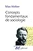 Concepts fondamentaux de la sociologie (French Edition)