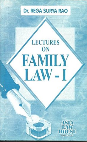 Lectures on Family Law I (Hindu Law)