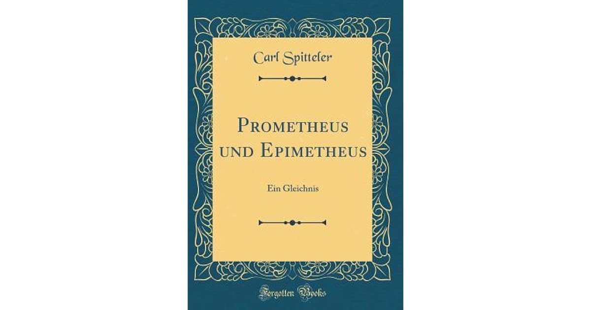 Get Carl spitteler prometheus and epimetheus HD