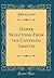 Gower Selections From the Confessio Amantis (Classic Reprint)