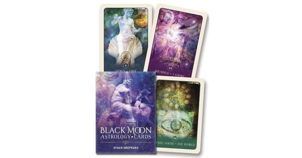 Black Moon Astrology Cards By Susan Sheppard