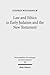 Law and Ethics in Early Jud...
