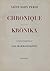 Chronique/Krönika