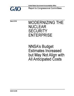 Modernizing the Nuclear Security Enterprise: Nnsa's Budget Estimates Increased But May Not Align with All Anticipated Costs