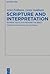 Scripture and Interpretatio...