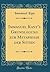Immanuel Kant’s Grundlegung zur Metaphysik der Sitten (Classic Reprint)