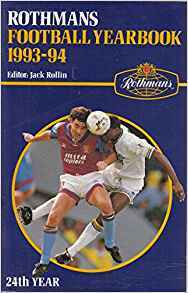 Rothmans Football Yearbook: 1993-94