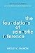 The Foundations of Scientif...