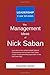 The Management Ideas of Nick Saban by Leadership Case Studies