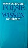 Poesie und Wissen