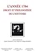 Kant. l'Annee 1784: Droit E...