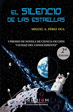 Portada de El silencio de las estrellas, de Miguel Ángel Pérez Oca