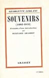 Souveneirs (1895-1918) My Life With Maeterlinck