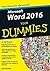Microsoft Word 2016 voor Dummies (Dutch Edition)