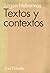 Textos y contextos