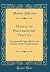 Manual of Parliamentary Practice: Composed Originally for the Senate of the United States (Classic Reprint)