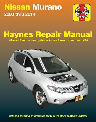 Nissan Murano (03-14) Haynes Repair Manual (Does Not Include Information Specific to CrossCabriolet Models)