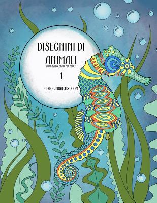 Disegnini di Animali Libro da Colorare per Adulti 1 (Italian Edition)