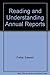 Reading and Understanding Annual Reports by Edward Fields