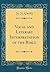 Vocal and Literary Interpretation of the Bible (Classic Reprint)