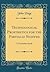 Technological Prosthetics for the Partially Sighted: A Feasibility Study (Classic Reprint)